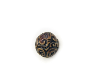 Acrylic Bead Carved (1.5x1.5cm)