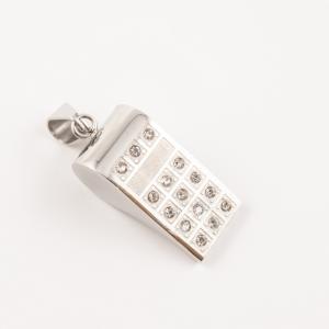 Ατσάλινη Σφυρίχτρα (3.4x1.1cm)
