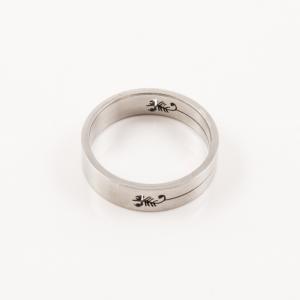 Steel Ring "Scorpion"