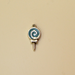 Metal Lollipop Enamel (3x0.5cm)