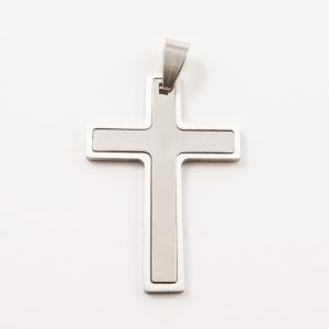 Steel Cross (4.6x2.6cm)