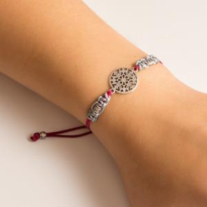 Bracelet Cherry Metal Snowflake