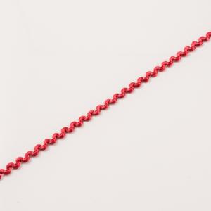 Synthetic Ribbon Red 3mm