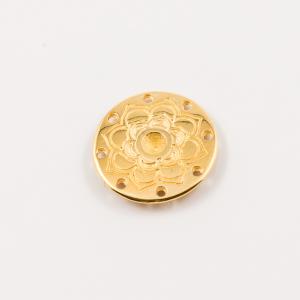 Gold Plated Item Rose (1.8cm)