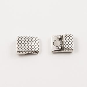 Magnetic Clasp Silver 2.3x1.4cm