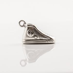 Metal Shoe Silver (2.3x1.4cm)