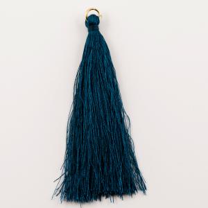 Synthetic Tassel Dark Turquoise (10cm)