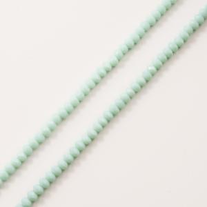 Polygonal Beads Turquoise (4mm)