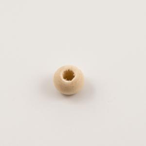 Wooden Bead Ivory 8mm