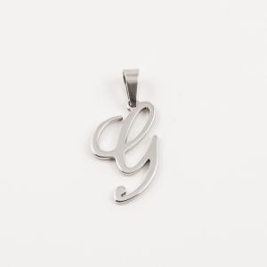 Ατσάλινο Μονόγραμμα "G" (3x1.5cm)