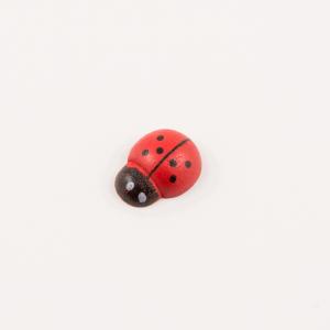 Wooden Lady Bug (1.5x1.2cm)