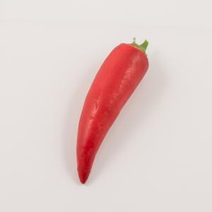 Red Pepper Fimo (8.5x2.2cm)