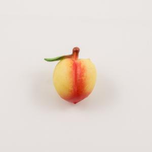 Peach Fimo (3x2.9cm)