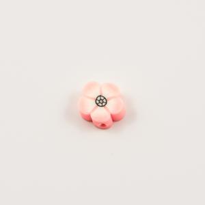 Flower Fimo Pink (1cm)