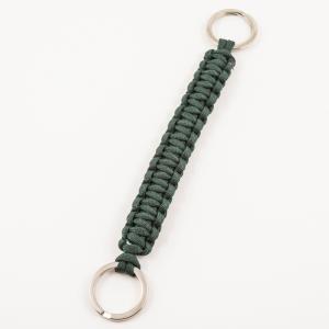 Key Ring Double Green Cord (22.5cm)