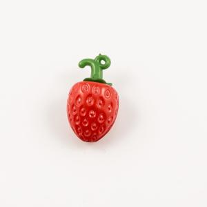 Acrylic Strawberry Red (2.7x1.5cm)