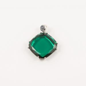 Silver Plated Pendant Zirgon