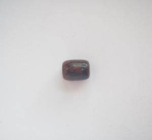 Acrylic Bead Burgundy-Black(1.5x1cm)