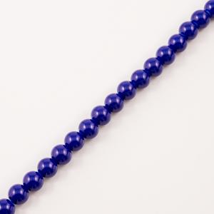 Glass Beads Blue (8mm)