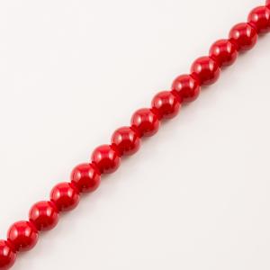 Glass Beads Red (10mm)