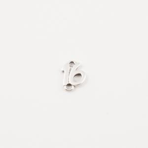 Charm 16 Silver (1.2x0.8cm)