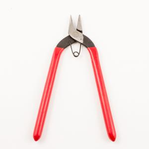Flat Pliers with Red handle