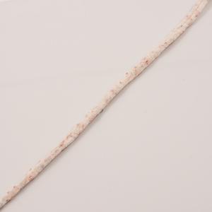 Cotton Cord Ivory Splashes 6mm