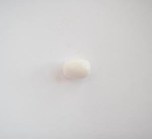 Acrylic Bead White (1.5x1cm)