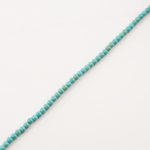 Row Howlite Turquoise (4mm)