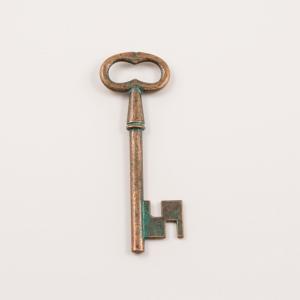 Bronze Key Oxidized 5.8x1.4cm