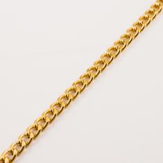 Aluminium Gold Plated Chain (1.5x1.2cm)