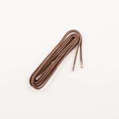 Κορδόνια Παπουτσιών Καφέ 75cm