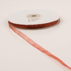 Organza Ribbon Copper (7mm)