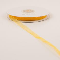 Organza Ribbon Saffron (7mm)