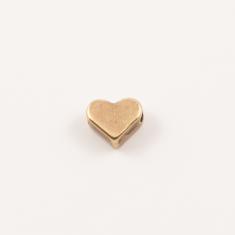 Metal Passed Heart Bronze (6mm)