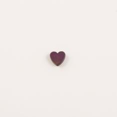 Hematite Heart Bronze 6mm