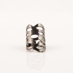 Ring Forged Perforated Black Nickel