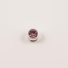 Silver Item Bezel Pink (1cm)