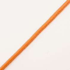 Leatherette Cord Orange 7mm
