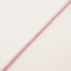 Κορδόνι Δερματίνη Ροζ Ανοιχτό 7mm