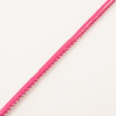 Κορδόνι Δερματίνη Φούξια 7mm