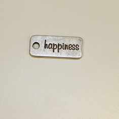 Μεταλλικό Hapiness(1x1cm)