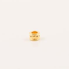Gold Plated Grommet Embossed (6mm)