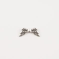 Angel Wings Silver (1.9x0.8cm)