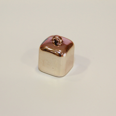 Lid Pink-Gold (2x2cm)