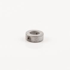 Hematite Grommet Silver Matte (0.8cm)