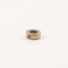 Hematite Grommet Gold Matte (0.8cm)