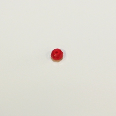 Πολυγωνική Χάντρα Κόκκινη (6mm)