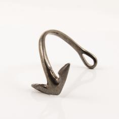 Μεταλλική Χειροπέδα-Άγκυρα Black Nickel