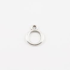 Metal Circle Outline (1.6x1.3cm)